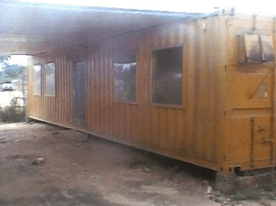 Living quarter container 40ft